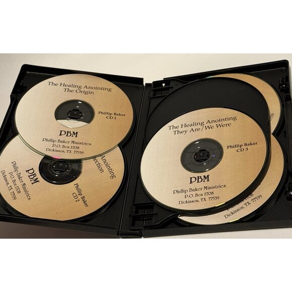 The Healing Anointing By Philip Baker 6-CD Set - Picture 6 of 16
